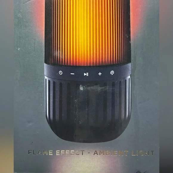 NWT-Wonderlit Emberoglo bluetooth  speaker and flame effect light - Picture 3 of 8